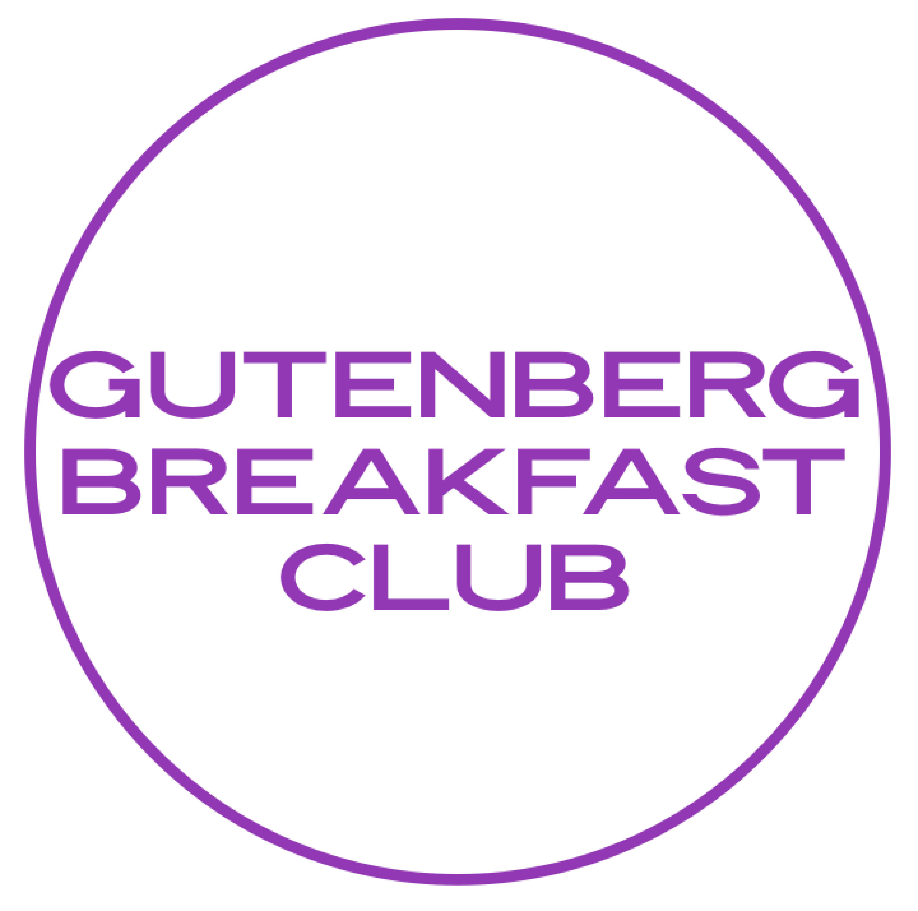 Gutenberg Breakfast Club Logo